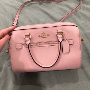 Coach pink crossbody